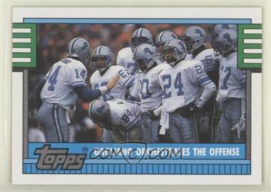 1990 Topps - [Base] - With Disclaimer #518.1 - Gagliano Orchestrates The Offense (Hashmarks at Bottom)