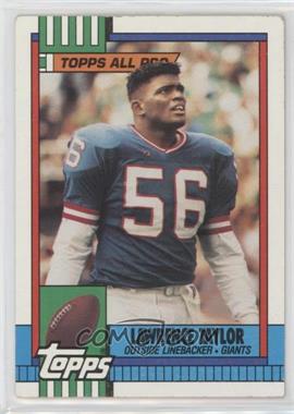 1990 Topps - [Base] - With Disclaimer #52 - Lawrence Taylor