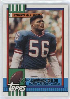 1990 Topps - [Base] - With Disclaimer #52 - Lawrence Taylor