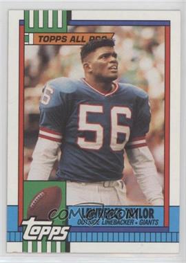 1990 Topps - [Base] - With Disclaimer #52 - Lawrence Taylor