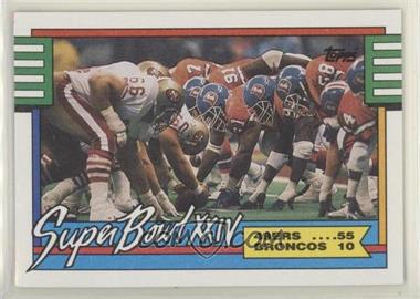 1990 Topps - [Base] #5 - Super Bowl XXIV