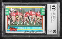 Joe Montana, Roger Craig [BCCG 10 Mint or Better]