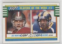 Joe Montana, Vince Newsome [Noted]