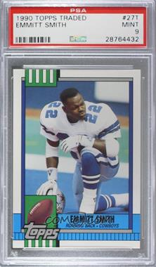 1990 Topps Traded - [Base] #27T - Emmitt Smith [PSA 9 MINT]