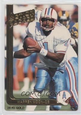 1991 Action Packed - 24-Kt. Gold #19G - Warren Moon