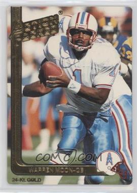 1991 Action Packed - 24-Kt. Gold #19G - Warren Moon