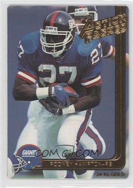 1991 Action Packed - 24-Kt. Gold #31G - Rodney Hampton
