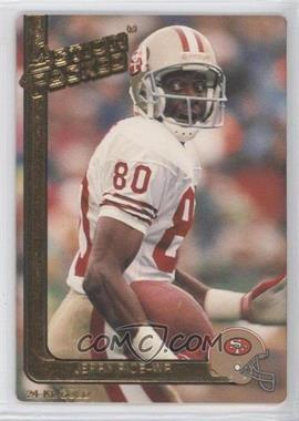 1991 Action Packed - 24-Kt. Gold #36G - Jerry Rice