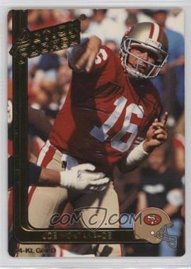 1991 Action Packed - 24-Kt. Gold #40G - Joe Montana [EX to NM]