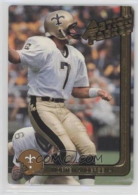 1991 Action Packed - [Base] #171.1 - Morten Andersen (White Helmet Logo)