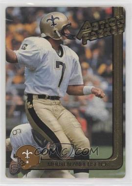 1991 Action Packed - [Base] #171.1 - Morten Andersen (White Helmet Logo)