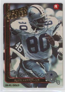 1991 Action Packed Rookies - [Base] - Gold #11G - Alvin Harper