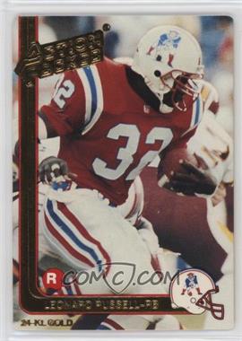 1991 Action Packed Rookies - [Base] - Gold #13G - Leonard Russell