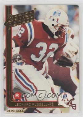 1991 Action Packed Rookies - [Base] - Gold #13G - Leonard Russell