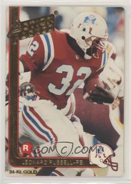 1991 Action Packed Rookies - [Base] - Gold #13G - Leonard Russell