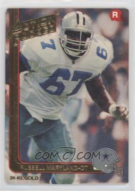 1991 Action Packed Rookies - [Base] - Gold #1G - Russell Maryland
