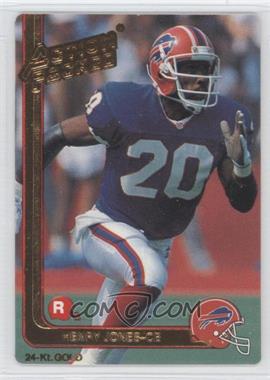 1991 Action Packed Rookies - [Base] - Gold #25G - Henry Jones