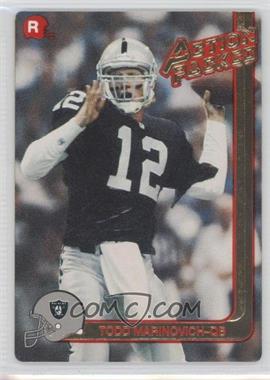 1991 Action Packed Rookies - [Base] #18 - Todd Marinovich