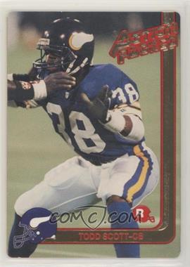 1991 Action Packed Rookies - [Base] #69 - Todd Scott