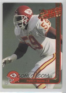 1991 Action Packed Rookies - [Base] #81 - Percy Snow