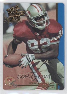 1991 Action Packed The All-Madden Team - [Base] - 24 Kt. Gold #44G - John Taylor
