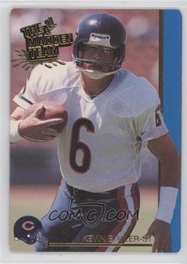 1991 Action Packed The All-Madden Team - [Base] - 24 Kt. Gold #46G - Kevin Butler