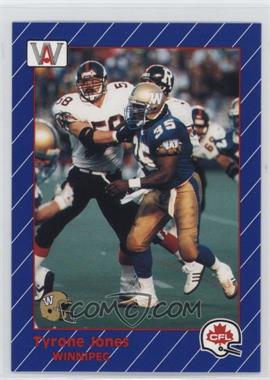 1991 All World CFL - [Base] #106 - Tyrone E. Jones