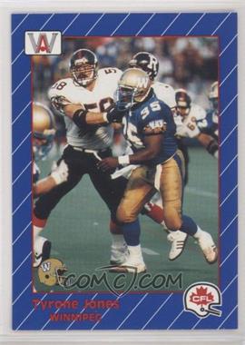 1991 All World CFL - [Base] #106 - Tyrone E. Jones