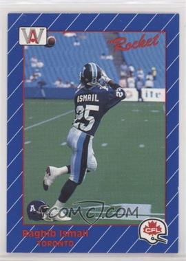 1991 All World CFL - [Base] #110 - Rocket Ismail [EX to NM]