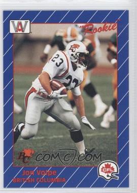 1991 All World CFL - [Base] #16 - Jon Volpe