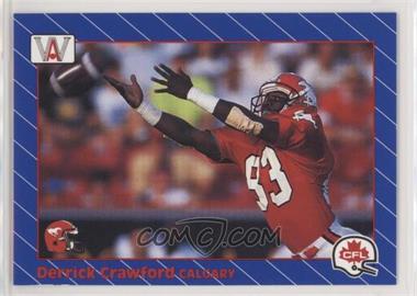 1991 All World CFL - [Base] #21 - Derrick Crawford