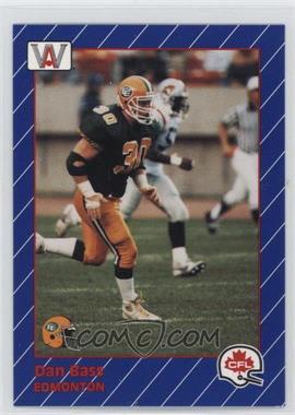 1991 All World CFL - [Base] #34 - Dan Bass