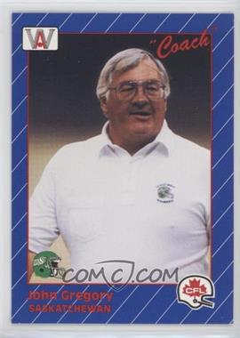 1991 All World CFL - [Base] #35 - John Gregory