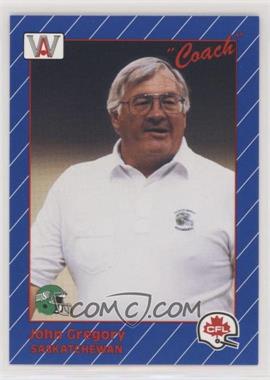 1991 All World CFL - [Base] #35 - John Gregory