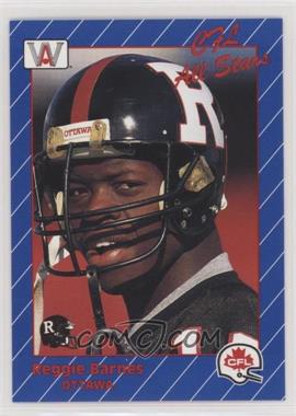 1991 All World CFL - [Base] #55 - Reggie Barnes