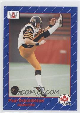 1991 All World CFL - [Base] #57 - Paul Osbaldiston