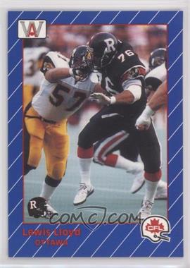 1991 All World CFL - [Base] #70 - Loyd Lewis