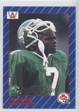 1991 All World CFL - [Base] #77 - Richie Hall