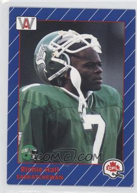 1991 All World CFL - [Base] #77 - Richie Hall