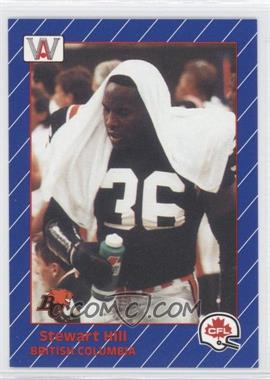 1991 All World CFL - [Base] #8 - Stewart Hill