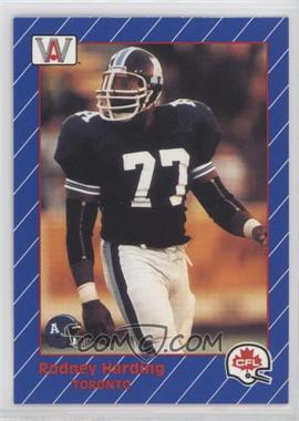 1991 All World CFL - [Base] #90 - Rodney Harding