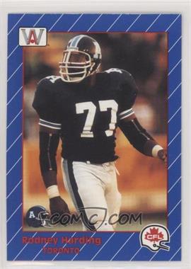 1991 All World CFL - [Base] #90 - Rodney Harding