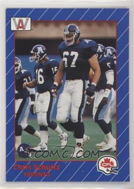 1991 All World CFL - [Base] #96 - Chris Schultz