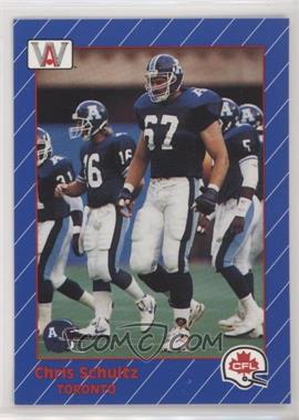 1991 All World CFL - [Base] #96 - Chris Schultz