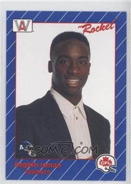 1991 All World CFL French - [Base] #38 - Rocket Ismail