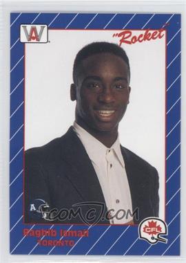 1991 All World CFL French - [Base] #38 - Rocket Ismail