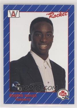 1991 All World CFL French - [Base] #38 - Rocket Ismail