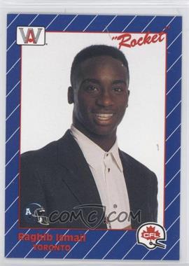 1991 All World CFL French - [Base] #38 - Rocket Ismail