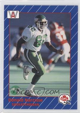 1991 All World CFL French - [Base] #81 - Donald Narcisse