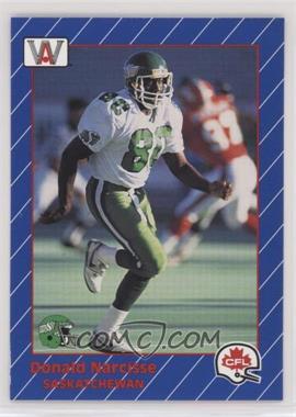 1991 All World CFL French - [Base] #81 - Donald Narcisse